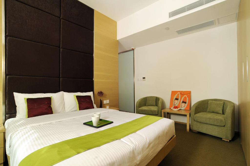 Causeway Corner Aparthotel Hong Kong Habitación foto