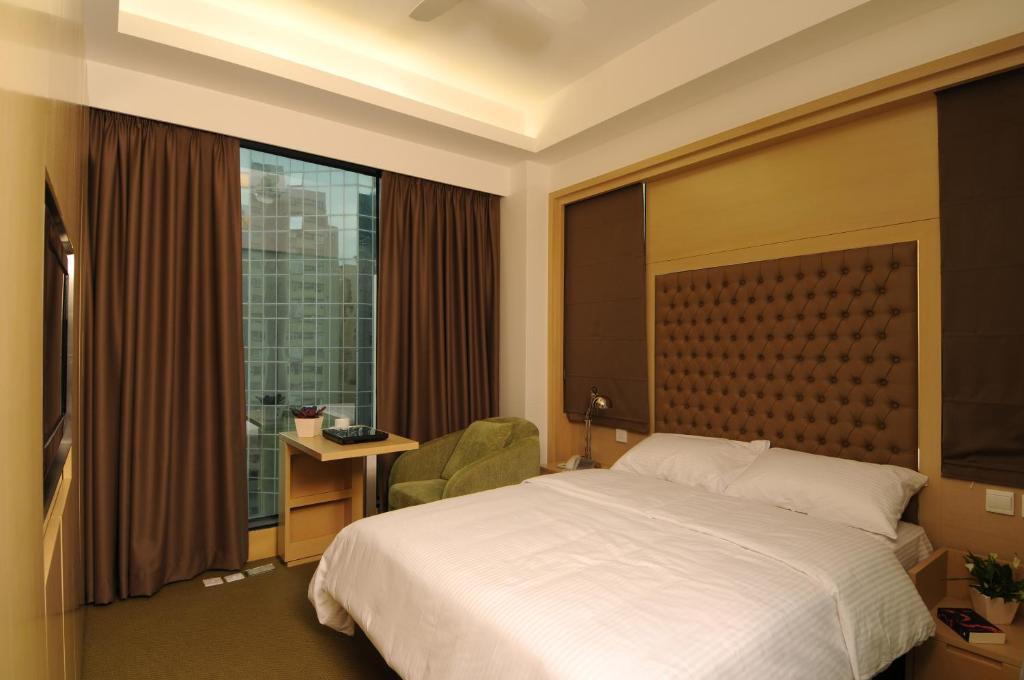 Causeway Corner Aparthotel Hong Kong Habitación foto