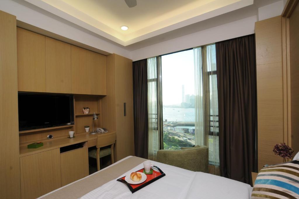 Causeway Corner Aparthotel Hong Kong Habitación foto